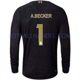Herre Fotballdrakter Keeper Liverpool Alisson Becker 1 Hjemme 2019-20 Langermet